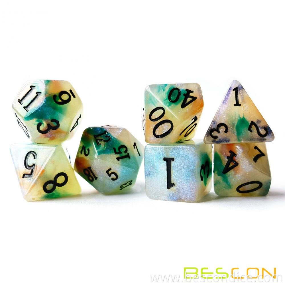 7 Piece Rpg Dice Set 7 Piece Rpg Dice Set